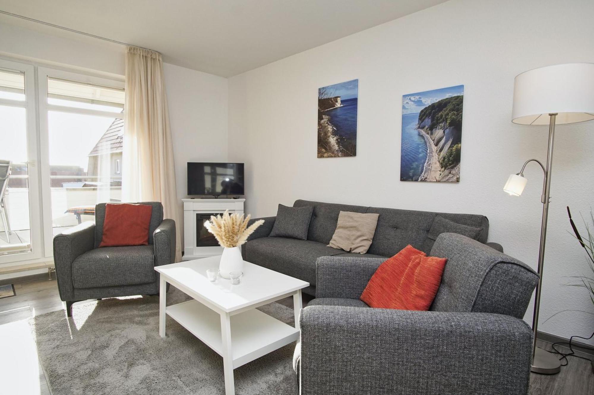 Hafenhaeuser Breege Fewo 05 - Balkon Exterior photo