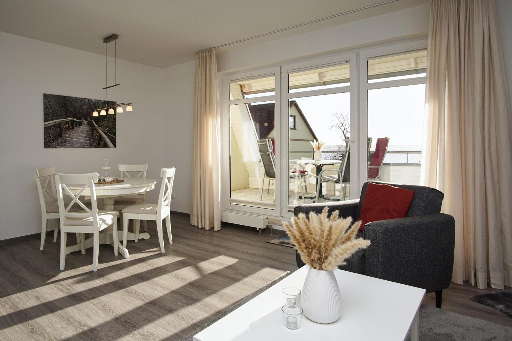 Hafenhaeuser Breege Fewo 05 - Balkon Exterior photo
