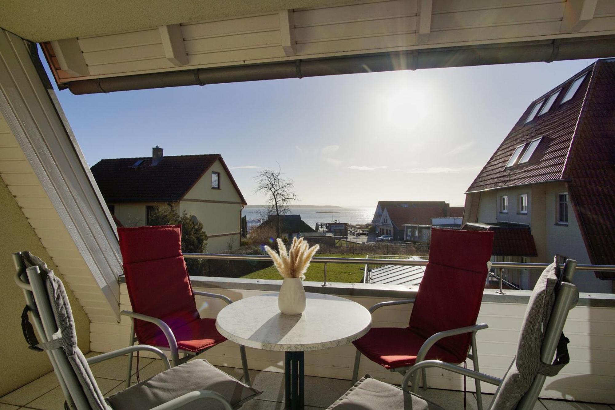 Hafenhaeuser Breege Fewo 05 - Balkon Exterior photo